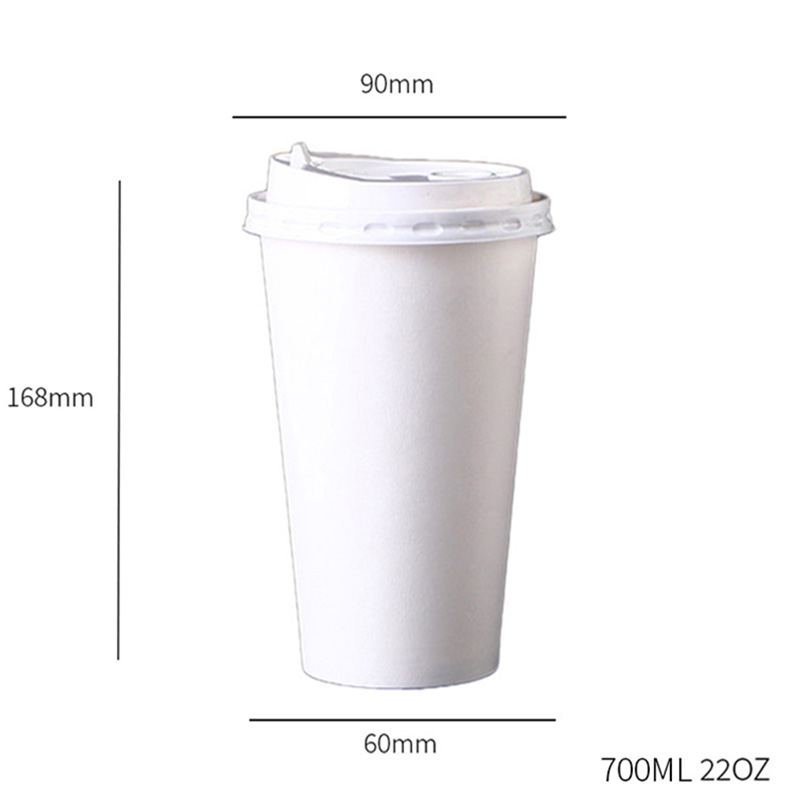 22 OZ Single Wall Paper Cup